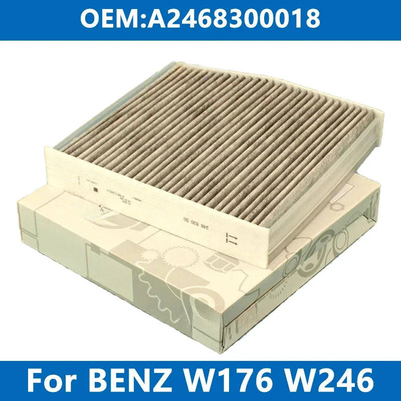 Cabin Filter Car Air Conditioner A2468300018 For Mercedes Benz W176 W246 A160 A180 A200 B180 B200 B220d 250 CLA260 GLA250 45 CDI
Cabin Filter Car Air Conditioner A2468300018 For Mercedes Benz W176 W246 A160 A180 A200 B180 B200 B220d 250 CLA260 GLA250 45 CDI