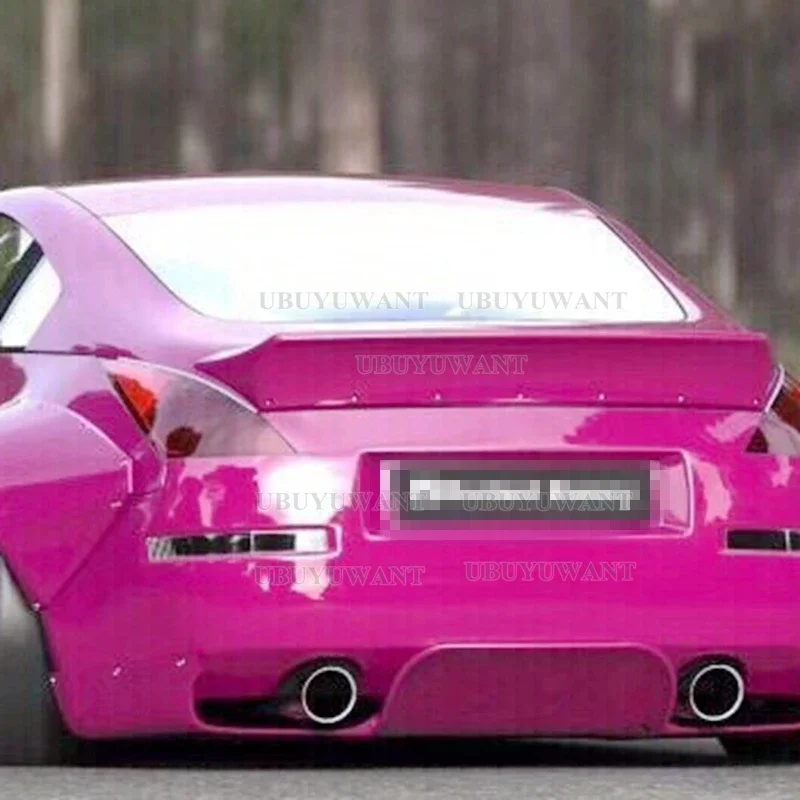 Для Nissan 350Z Fairlady Z34 2002-2008 гг. | Спойлер на крыло задней крышки багажника в стиле ракетного кролика (АБС-пластик — матовый черный)
Для Nissan 350Z Fairlady Z34 2002-2008 гг. | Спойлер на крыло задней крышки багажника в стиле ракетного кролика (АБС-пластик — матовый черный)