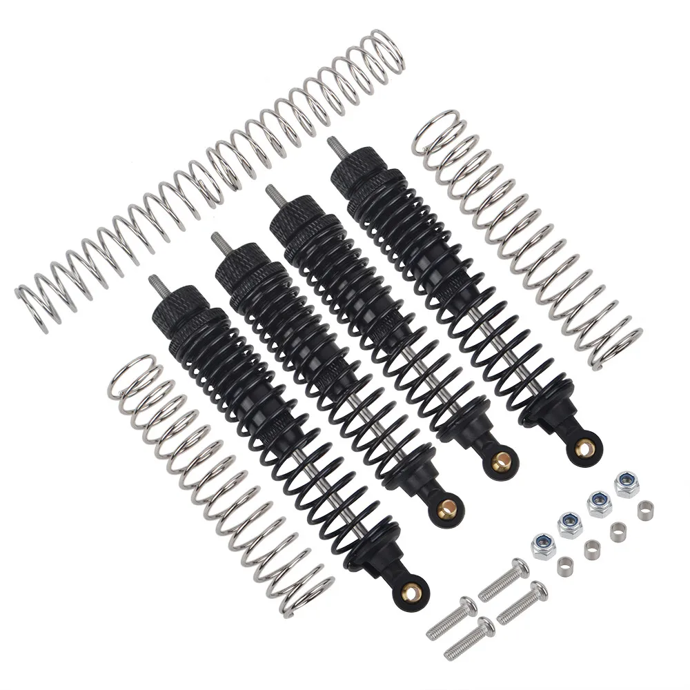 4PCS Aluminum Alloy Oil Shocks Absorbers For Tamiya LunchBox Midnight Pumpkin CW01 Unimog 406 Upgrades Parts
4PCS Aluminum Alloy Oil Shocks Absorbers For Tamiya LunchBox Midnight Pumpkin CW01 Unimog 406 Upgrades Parts