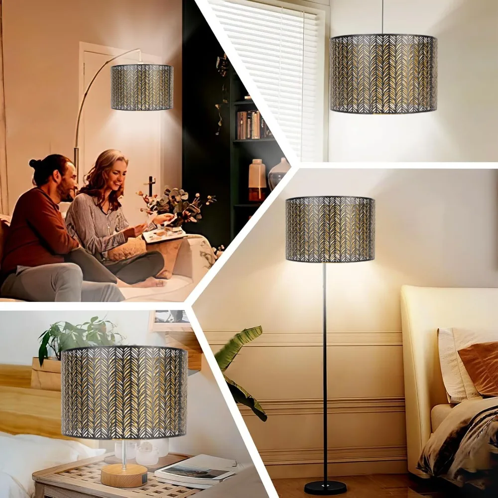 Modern Iron Lampshade Geometric Pattern Medium Size Chandelier Lamp Shades Lamp Cover Living Room
Modern Iron Lampshade Geometric Pattern Medium Size Chandelier Lamp Shades Lamp Cover Living Room