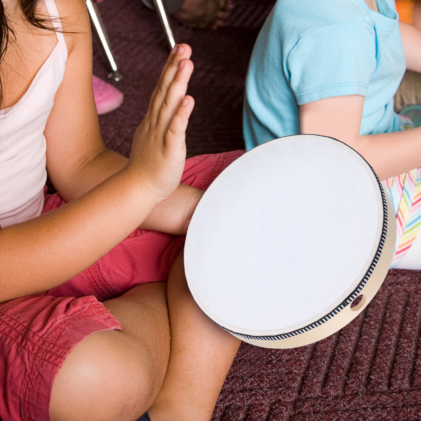 Wooden Hand Drum with Drumsticks Sturdy Frame Clear Sound Percussion Instrument Handheld Drums Set for Adults Kids
Wooden Hand Drum with Drumsticks Sturdy Frame Clear Sound Percussion Instrument Handheld Drums Set for Adults Kids