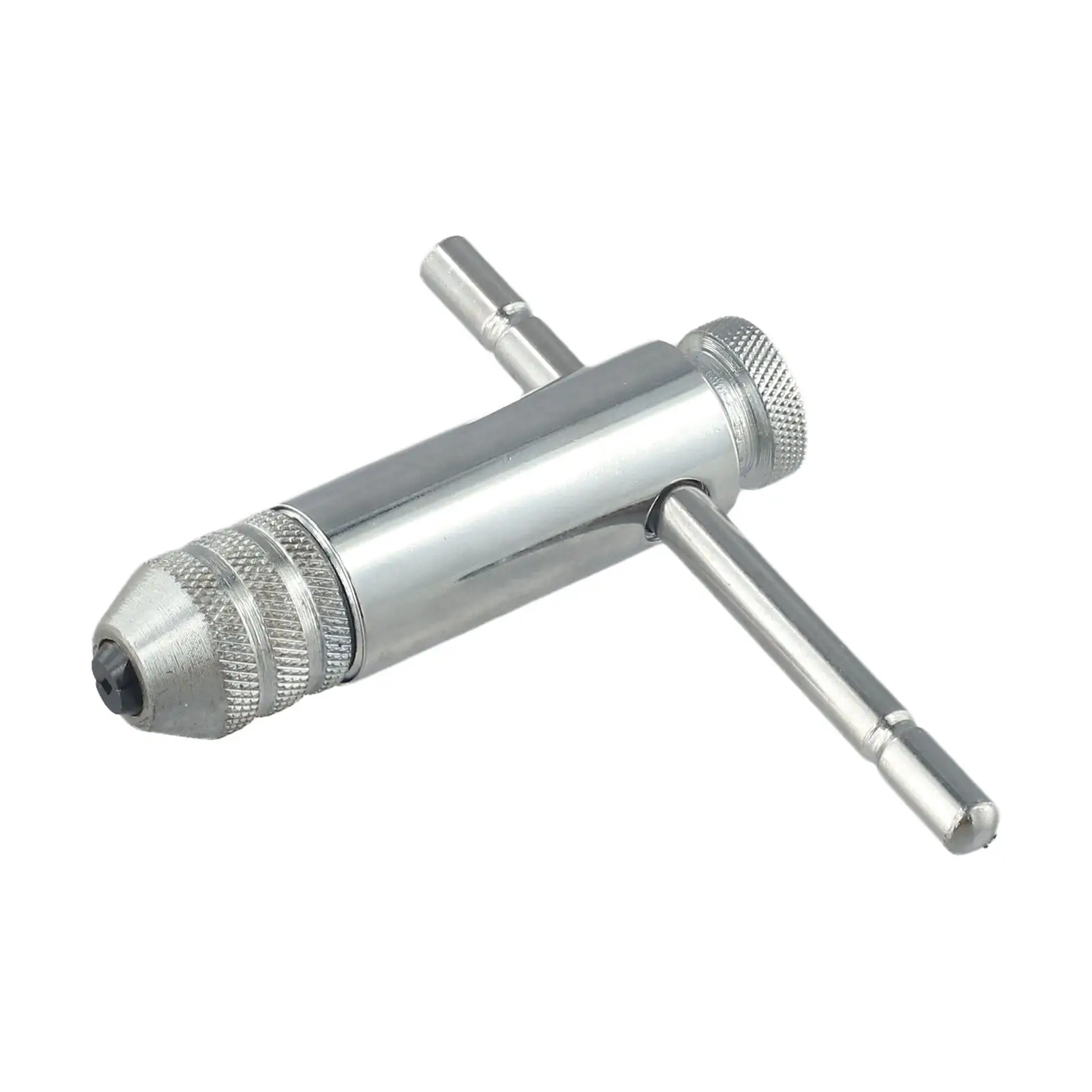 5 Piece Adjustable T Handle Ratchet Tap Wrench Set for M3 to M8 Metric Screws Easy Left/Right Switch Steel Construction
5 Piece Adjustable T Handle Ratchet Tap Wrench Set for M3 to M8 Metric Screws Easy Left/Right Switch Steel Construction