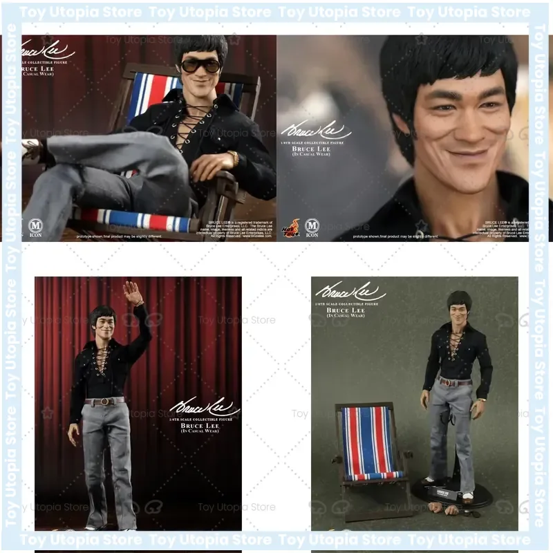 HOTTOYS HT 1/6 MIS12 Bruce Lee Action Figure for Collectors Smiling Casual Outfit Movable Seat Display Toy Gift
HOTTOYS HT 1/6 MIS12 Bruce Lee Action Figure for Collectors Smiling Casual Outfit Movable Seat Display Toy Gift