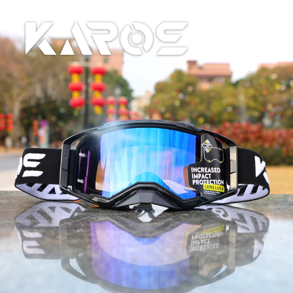 Karos Off-road Motorcycle Goggles UV400 Windproof Protection Motocross Glasses Sunglasses For Man MTB ATV Mask Cycling Racing
Karos Off-road Motorcycle Goggles UV400 Windproof Protection Motocross Glasses Sunglasses For Man MTB ATV Mask Cycling Racing
