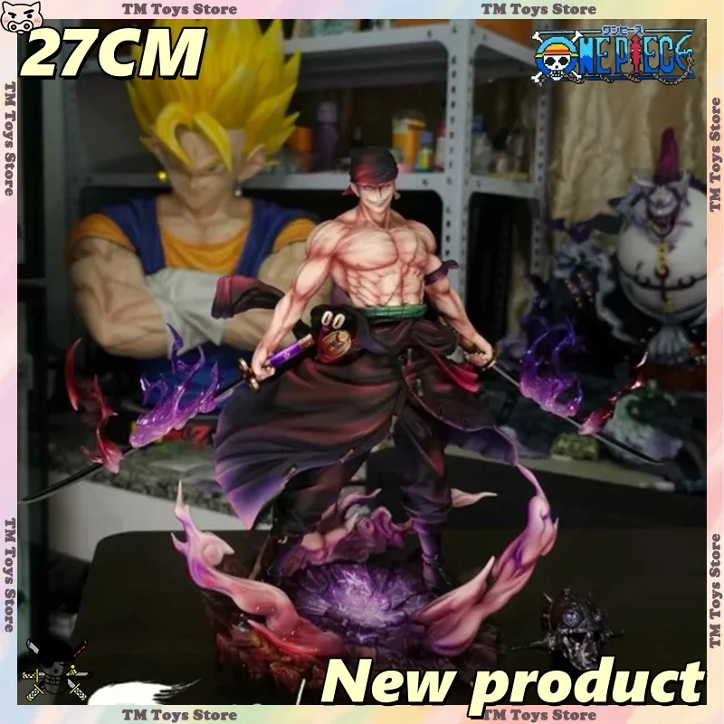 New ONE PIECE Zoro Anime Figures 27cm Roronoa Zoro Figure King of Hell PVC Statue Desktop Collection Model Toys Birthday Gifts
New ONE PIECE Zoro Anime Figures 27cm Roronoa Zoro Figure King of Hell PVC Statue Desktop Collection Model Toys Birthday Gifts