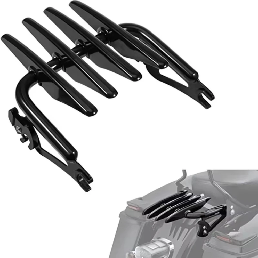 Motorcycle Detachable Stealth Mounting Luggage Rack for Harley Touring Street Glide Road King Electra Glide 2009-2024
Motorcycle Detachable Stealth Mounting Luggage Rack for Harley Touring Street Glide Road King Electra Glide 2009-2024