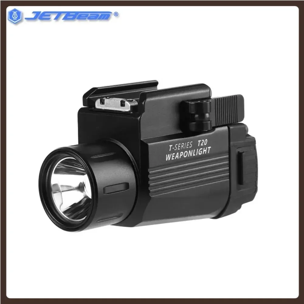 JETBEAM T20 Pistol Light 520 Lumens Compact rail Tactical Light with USB Rechargeable 16340 Battery
JETBEAM T20 Pistol Light 520 Lumens Compact rail Tactical Light with USB Rechargeable 16340 Battery