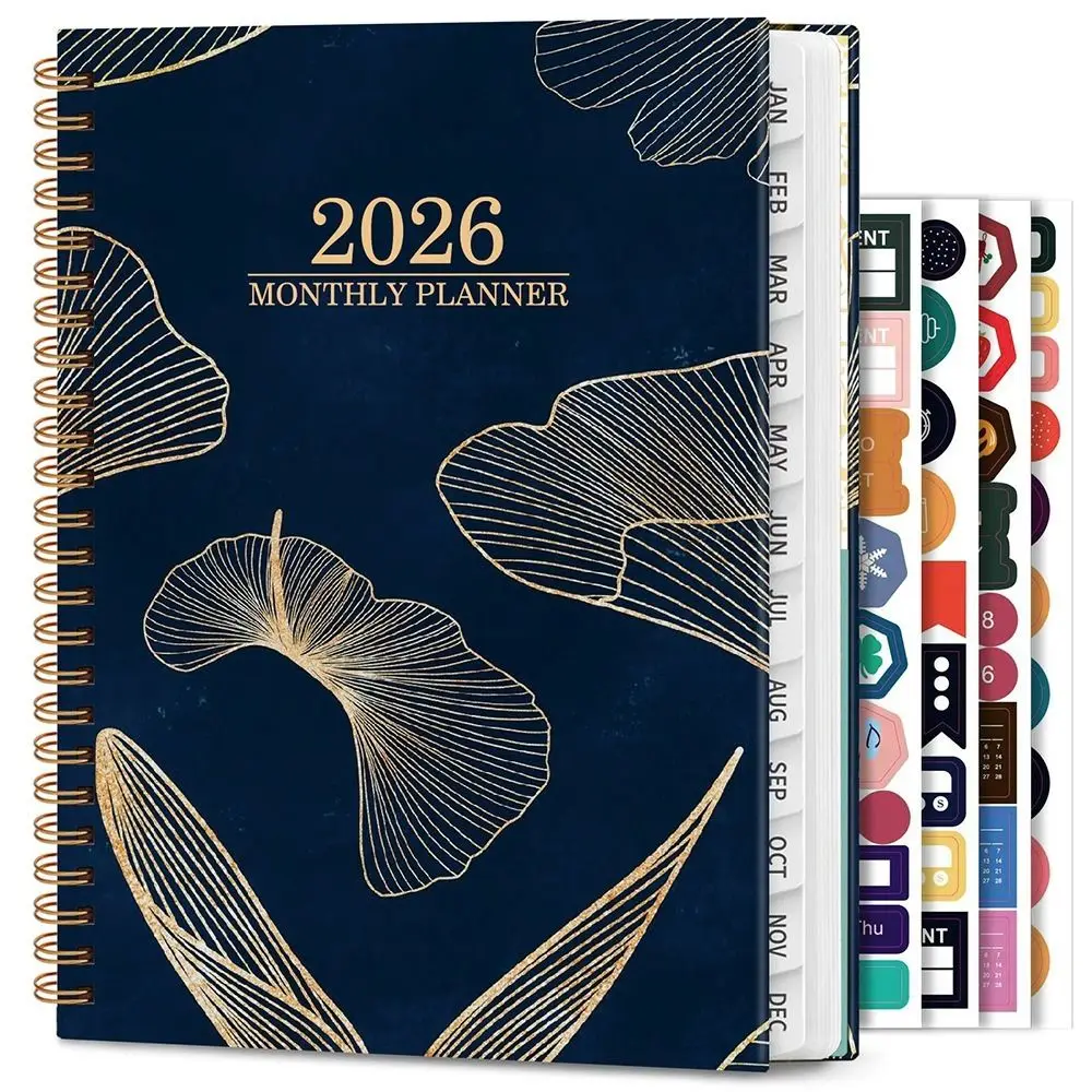Index Tags 2026 Planner Notebook Spiral Binding Simple Design Daily Plan Schedule A5 Size Clock In Function Spiral Notebook
Index Tags 2026 Planner Notebook Spiral Binding Simple Design Daily Plan Schedule A5 Size Clock In Function Spiral Notebook