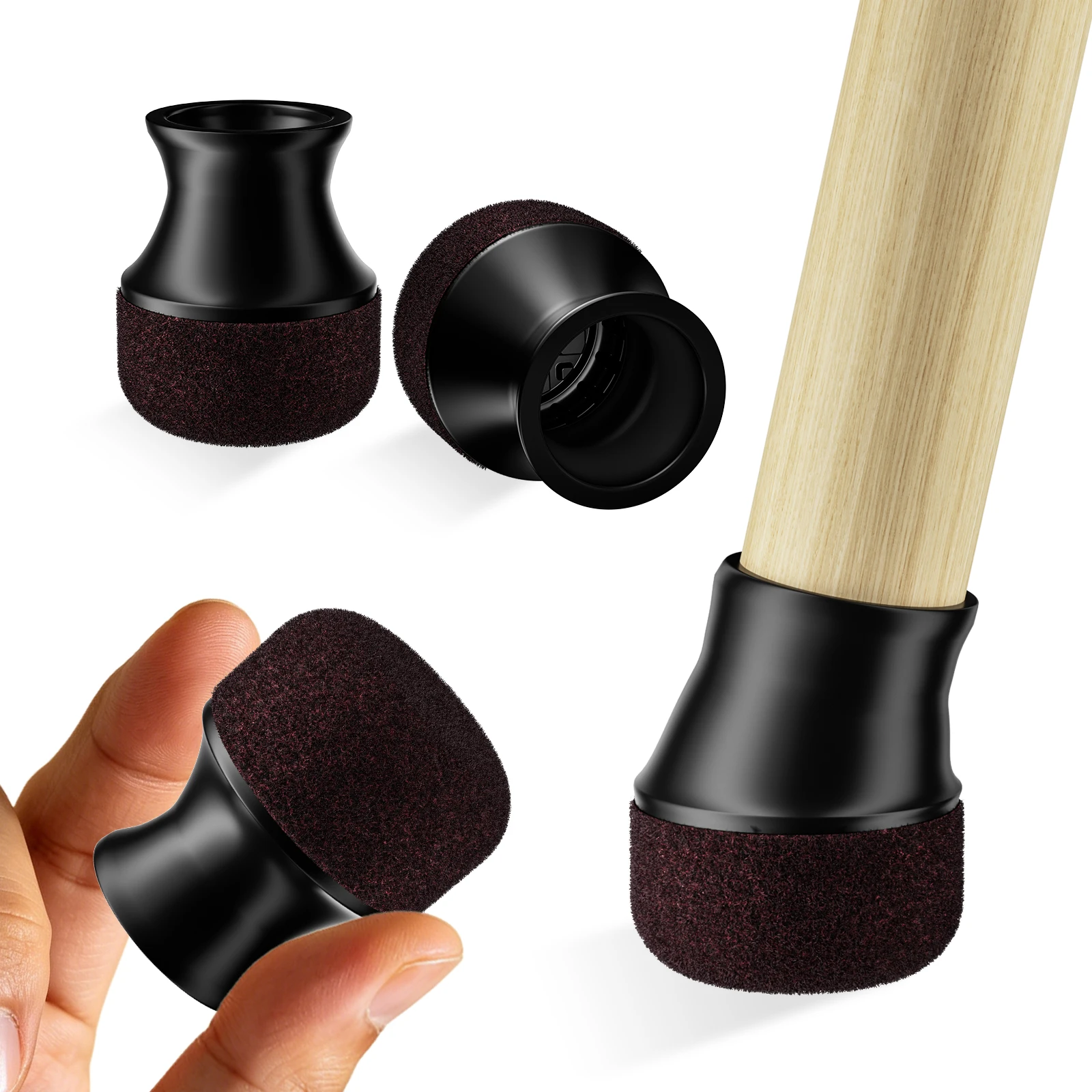 16PCS Round Chair Leg Protectors Silicone Chair Leg Caps Thickened Felt Bottom Anti-Slip Furniture Feet Pads for Hardwood Floors
16PCS Round Chair Leg Protectors Silicone Chair Leg Caps Thickened Felt Bottom Anti-Slip Furniture Feet Pads for Hardwood Floors