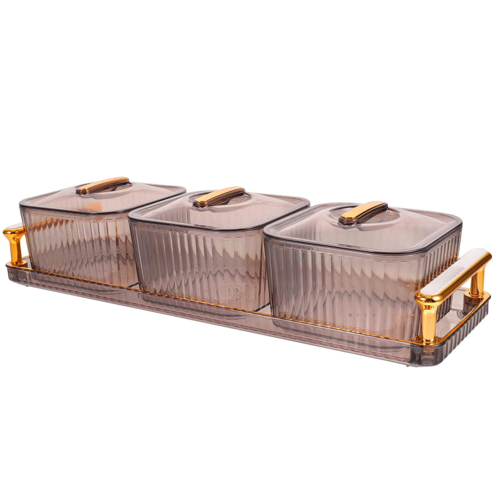 1Set Candy Box Stylish Snack Serving Tray for Party Home Holiday Nut Fruit Display Food Platter Appetizer Organization Holder
1Set Candy Box Stylish Snack Serving Tray for Party Home Holiday Nut Fruit Display Food Platter Appetizer Organization Holder