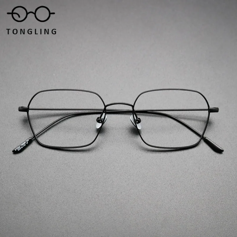 New simple fashion pure titanium glasses frame trend men and women myopia flat lens β titanium comfortable square glasses frame
New simple fashion pure titanium glasses frame trend men and women myopia flat lens β titanium comfortable square glasses frame
