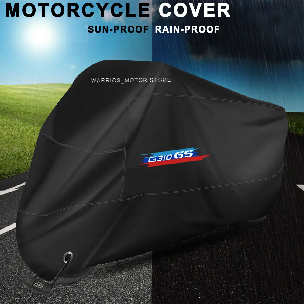 For BMW G310GS G310 G 310 GS 2017-2020 Motorcycle Cover UV Protection Dustproof Snowproof Outdoor Motorcycle Waterproof Cover
For BMW G310GS G310 G 310 GS 2017-2020 Motorcycle Cover UV Protection Dustproof Snowproof Outdoor Motorcycle Waterproof Cover