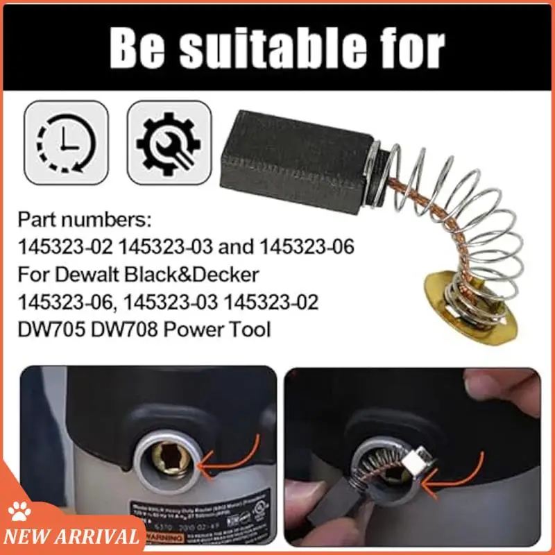 Emption!4 Pcs 145323-06 Carbon Brushes Replacement Fits For DW705 DW708 145323-06, 145323-03 & 145323-02
Emption!4 Pcs 145323-06 Carbon Brushes Replacement Fits For DW705 DW708 145323-06, 145323-03 & 145323-02
