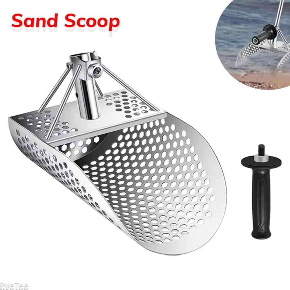 Beach Sand Scoop Shovel Metal Detector Sand Scoops Treasure Detecting Metal Detector Hunting Stainless Steel Tool Hex
Beach Sand Scoop Shovel Metal Detector Sand Scoops Treasure Detecting Metal Detector Hunting Stainless Steel Tool Hex
