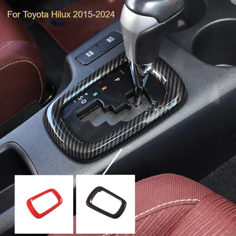 Fit For Toyota Hilux 2015-24 Center Console Gear Shift Frame Decoration Cover Trim ABS Car Styling Accessories Interior Modified
Fit For Toyota Hilux 2015-24 Center Console Gear Shift Frame Decoration Cover Trim ABS Car Styling Accessories Interior Modified