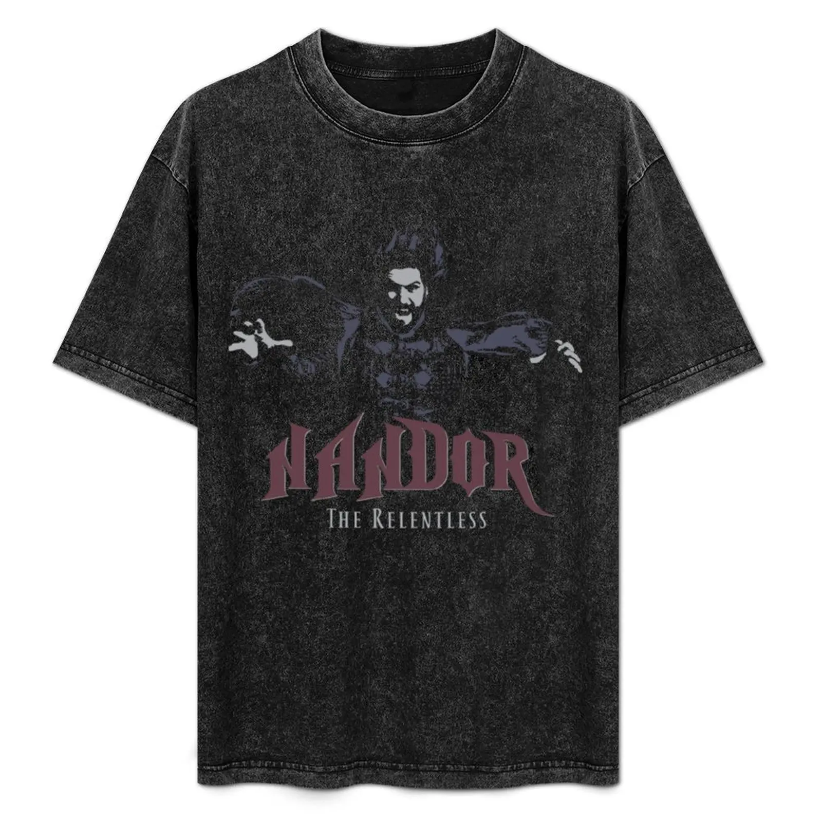 Nandor The Relentless T-Shirt Basic Solid Color Short Sleeve T-Shirt
Nandor The Relentless T-Shirt Basic Solid Color Short Sleeve T-Shirt