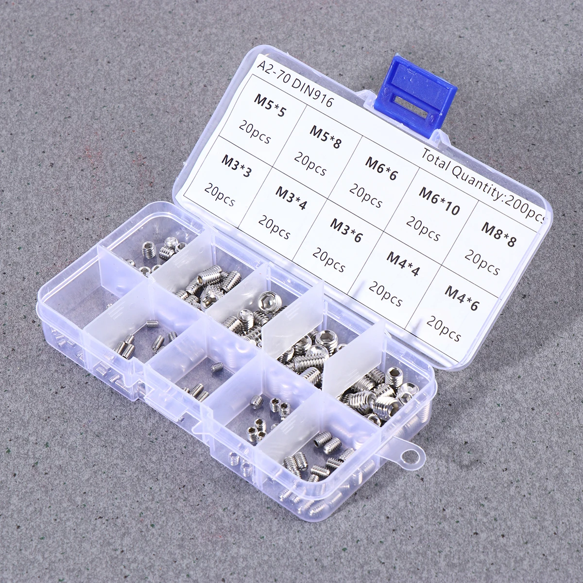200pcs M8 304 Stainless Steel Metric Knurled Cup Point Set Screw Hex Socket For High Vibration Resistance Grub Screw Headless
200pcs M8 304 Stainless Steel Metric Knurled Cup Point Set Screw Hex Socket For High Vibration Resistance Grub Screw Headless