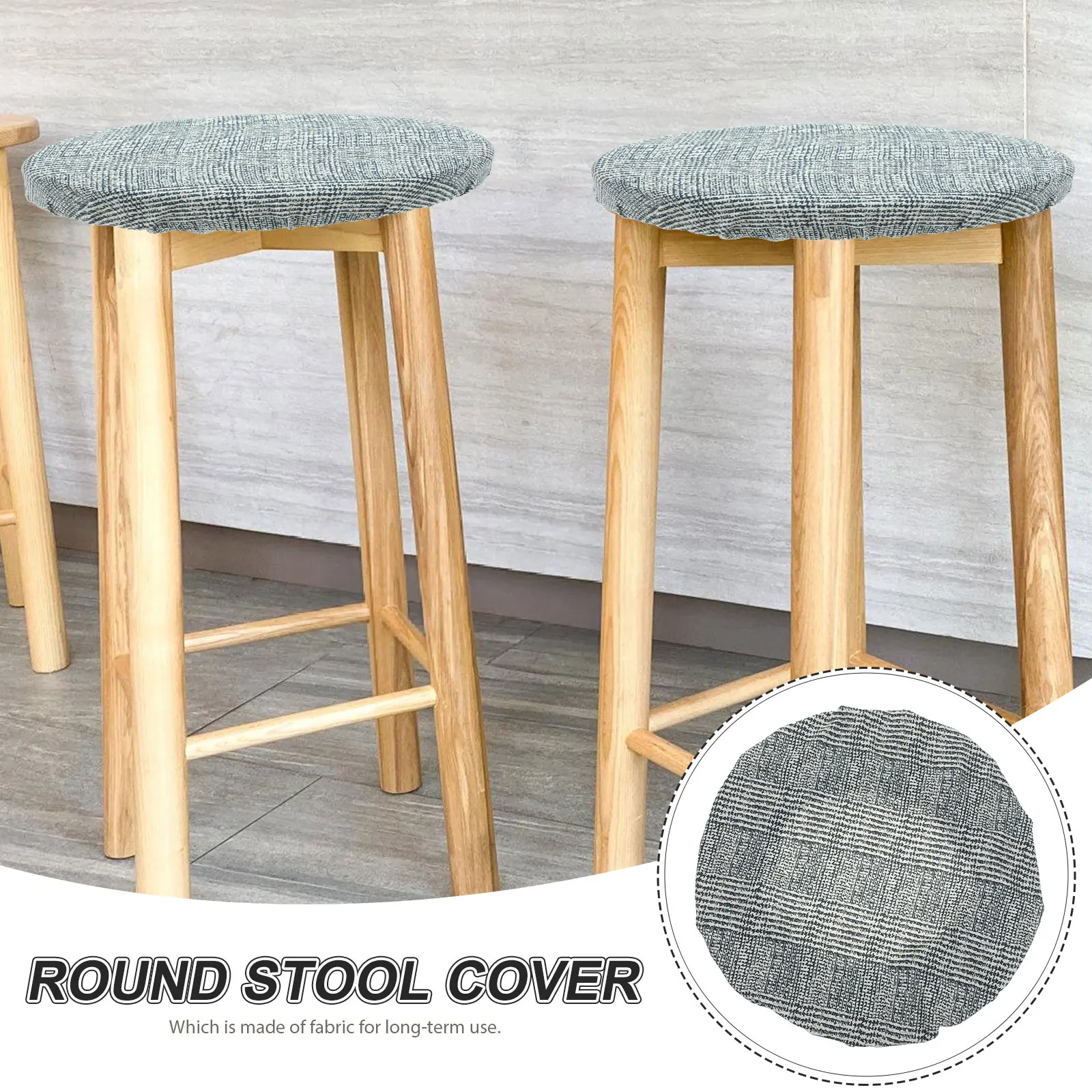 4Pcs Round Seat Cover Elastic Bar Stool Covers Machine Washable for Kitchen Dining Room Wedding Ceremony Banquet
4Pcs Round Seat Cover Elastic Bar Stool Covers Machine Washable for Kitchen Dining Room Wedding Ceremony Banquet