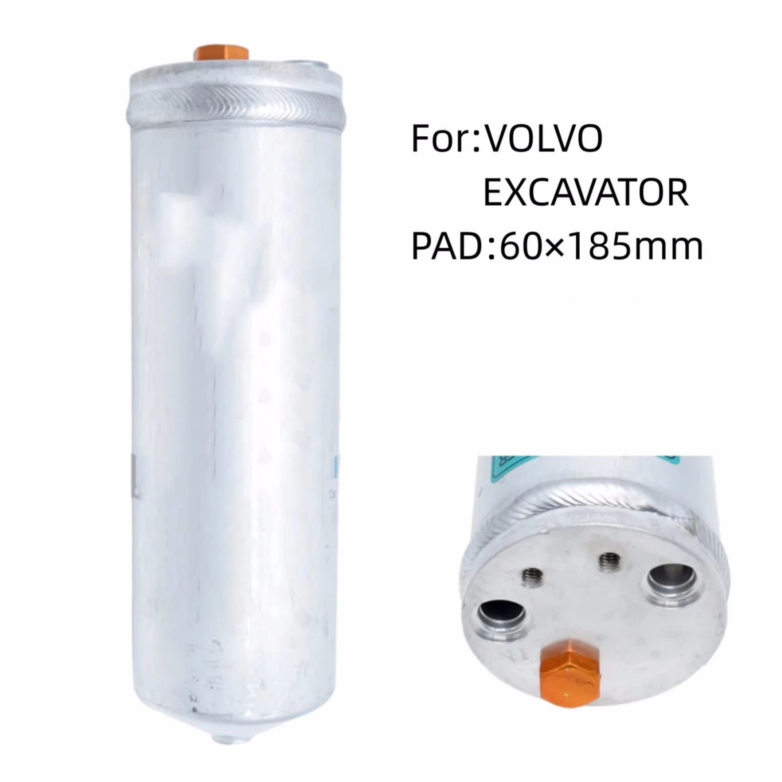 RV65F car air conditioning drying bottle is suitable for Volvo excavator air conditioning snow seed cup storage liquid filter
RV65F car air conditioning drying bottle is suitable for Volvo excavator air conditioning snow seed cup storage liquid filter