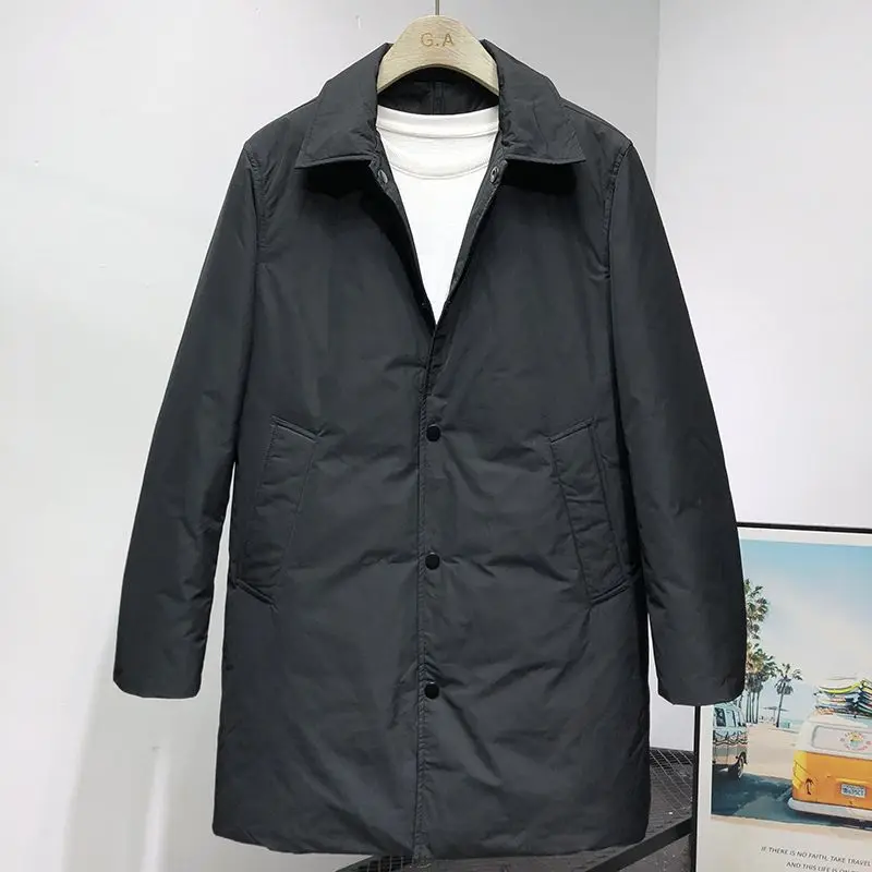 New Fashion Winter 2023 Men's Thick and Warm Coat Fall Solid Outerwear Classic Pocket Outerwear Anti Wind Male Parkas V90
New Fashion Winter 2023 Men's Thick and Warm Coat Fall Solid Outerwear Classic Pocket Outerwear Anti Wind Male Parkas V90
