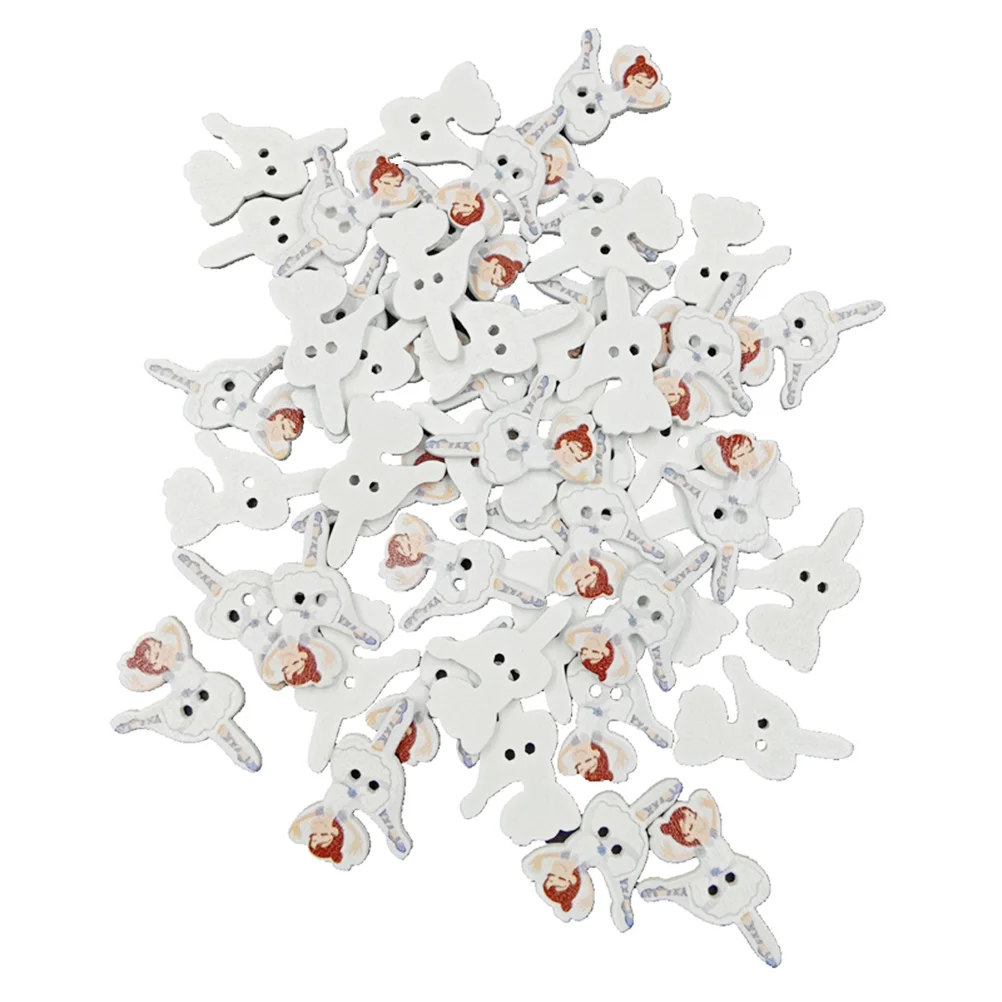 100Pcs Natural Wood Buttons with Ballet Dancing Girl Print Cute Craft Buttons for DIY Sewing Knitting Projects
100Pcs Natural Wood Buttons with Ballet Dancing Girl Print Cute Craft Buttons for DIY Sewing Knitting Projects