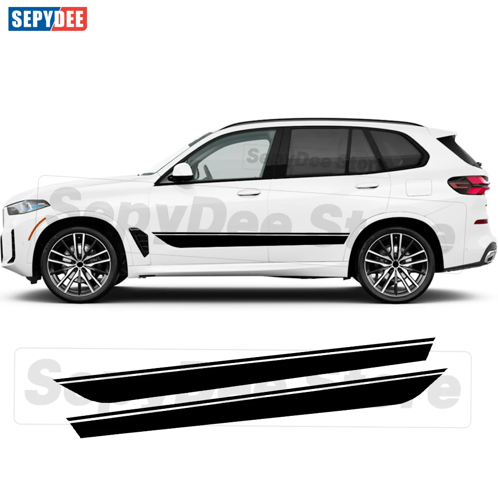 2 Pieces Car Door Side Skirt Sticker for BMW X5 G05 Auto Body Decoration Wrap Vinyl Film Decal Car Accessories
2 Pieces Car Door Side Skirt Sticker for BMW X5 G05 Auto Body Decoration Wrap Vinyl Film Decal Car Accessories