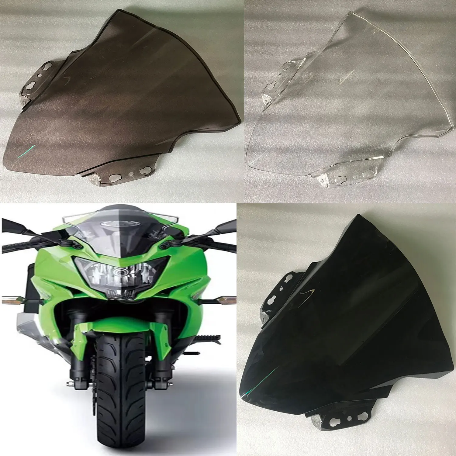 Для Kawasaki Ninja 250SL 2014 2015 2016 2017 ZX250SL лобовое стекло мотоцикла двойной пузырь ветровое стекло экран передние ветровые дефлекторы
Для Kawasaki Ninja 250SL 2014 2015 2016 2017 ZX250SL лобовое стекло мотоцикла двойной пузырь ветровое стекло экран передние ветровые дефлекторы