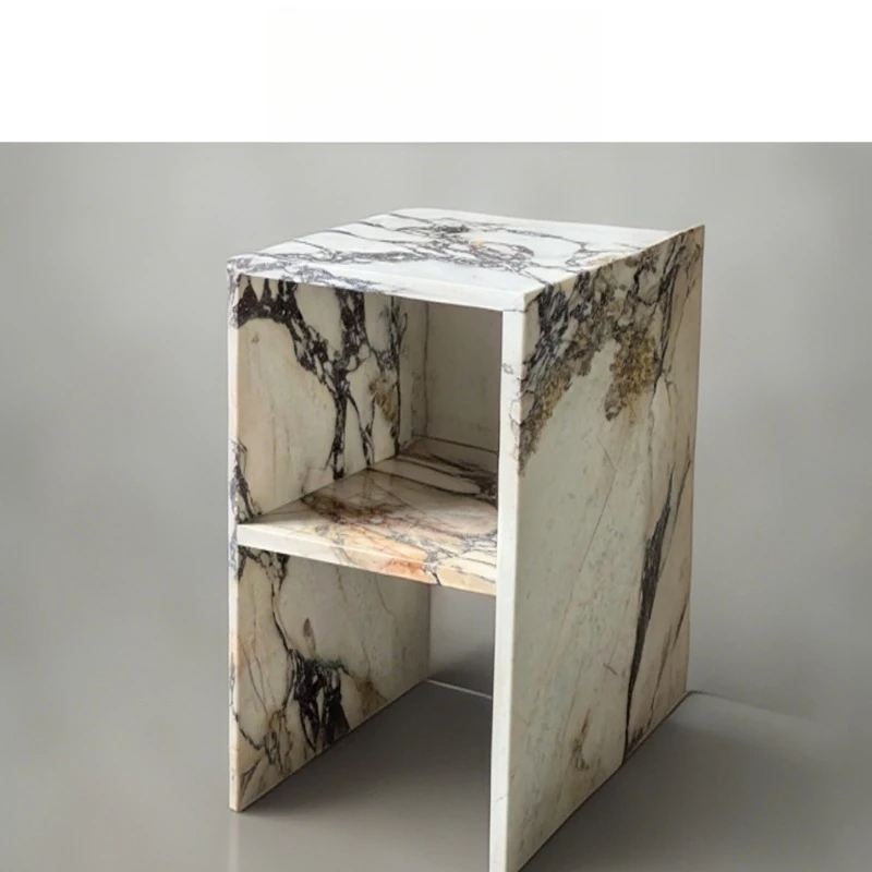 Perfect stone luxury furniture viola bedside table high-end marble bedside table
Perfect stone luxury furniture viola bedside table high-end marble bedside table