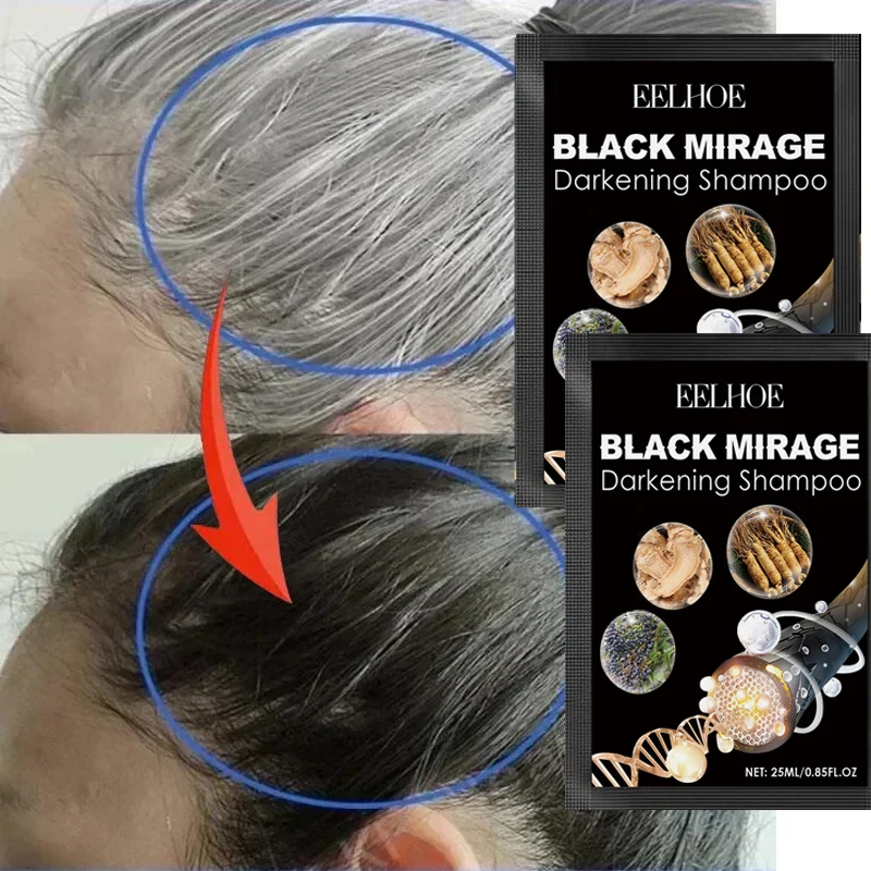 Pure Natural Herbal Hair Dye Shampoo 5 Minutes Change Hair Color Non-irritating Repair Gray White Fashion Hair Care Women Men
Pure Natural Herbal Hair Dye Shampoo 5 Minutes Change Hair Color Non-irritating Repair Gray White Fashion Hair Care Women Men
