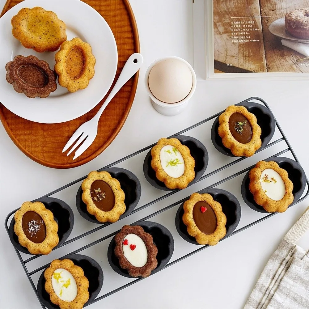 Bakeware Non-Stick Baking Pan Carbon Steel Easy Release Cake Mold Sturdy Thickened Muffin Pan Oven Use
Bakeware Non-Stick Baking Pan Carbon Steel Easy Release Cake Mold Sturdy Thickened Muffin Pan Oven Use