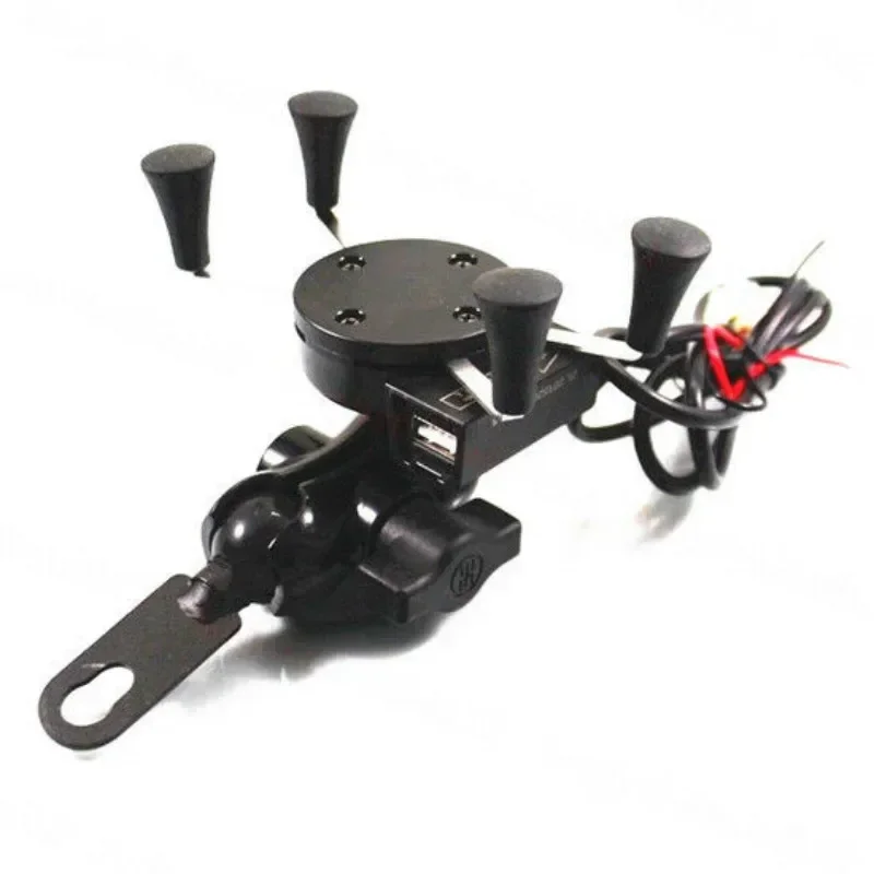 Black Mobile Phone Navigation frame Holder + USB Charger For Harley Cruiser Cafe
Black Mobile Phone Navigation frame Holder + USB Charger For Harley Cruiser Cafe