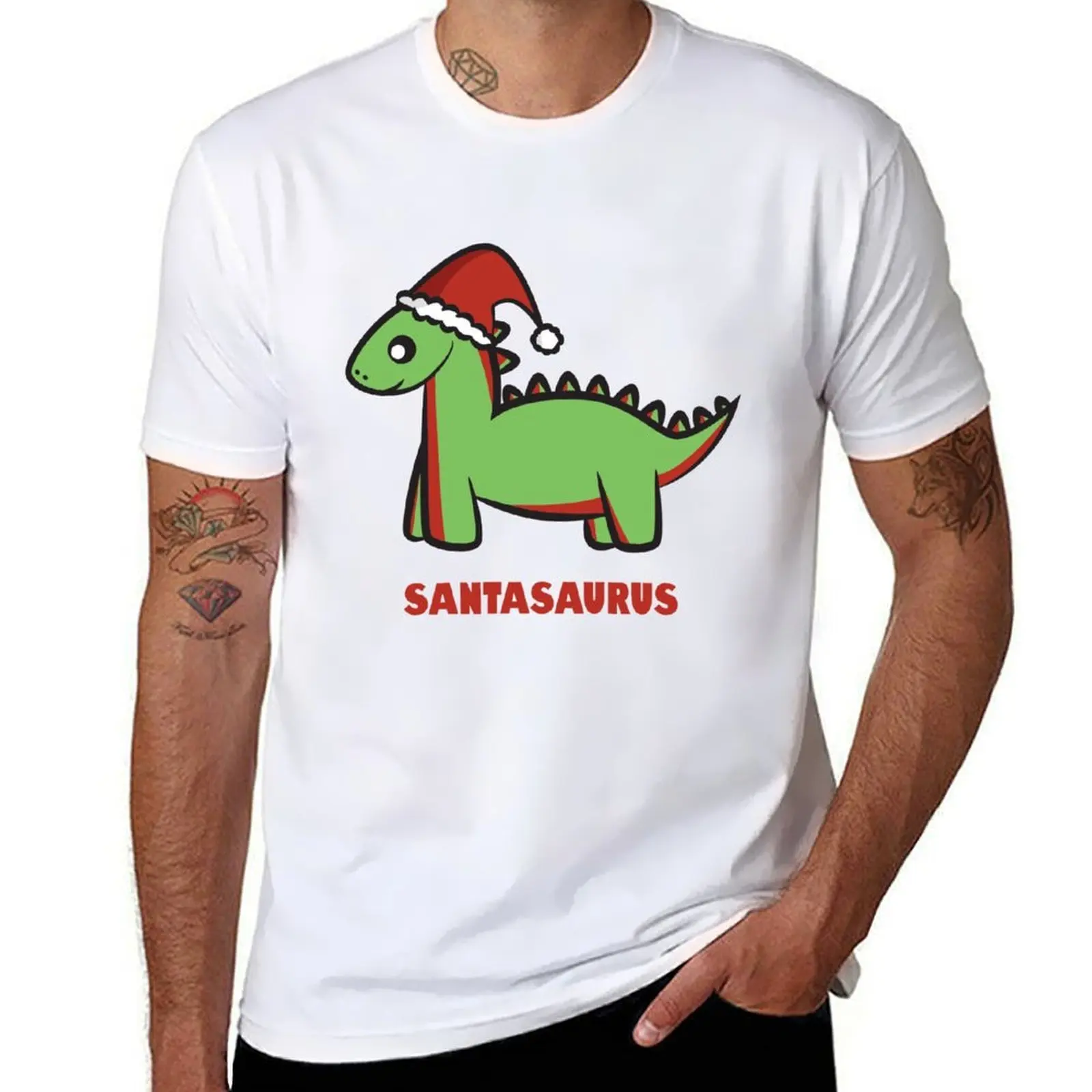 Santasaurus, the Christmas Dinosaur T-Shirt funny t shirts cotton printed t shirts for man T-Shirt
Santasaurus, the Christmas Dinosaur T-Shirt funny t shirts cotton printed t shirts for man T-Shirt