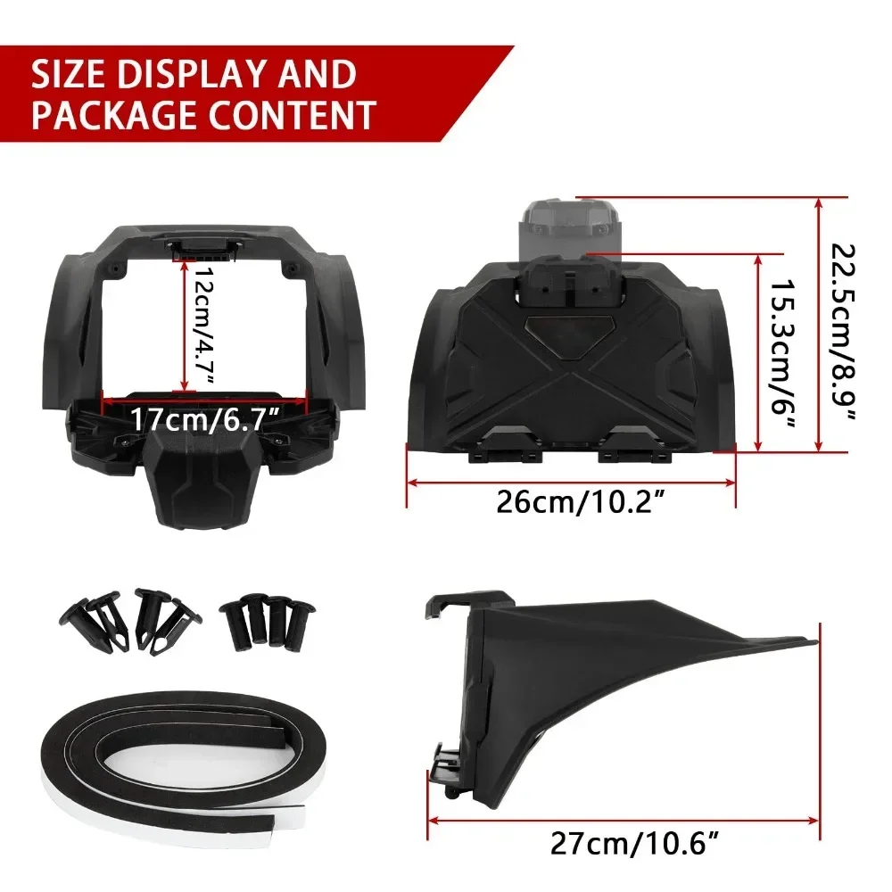 Psler Electronic Device Ipad Holder GPS Mounts Tablet Holder Storage Box Organizer Tray for Kawasaki Teryx KRX 1000 2020-2023
Psler Electronic Device Ipad Holder GPS Mounts Tablet Holder Storage Box Organizer Tray for Kawasaki Teryx KRX 1000 2020-2023