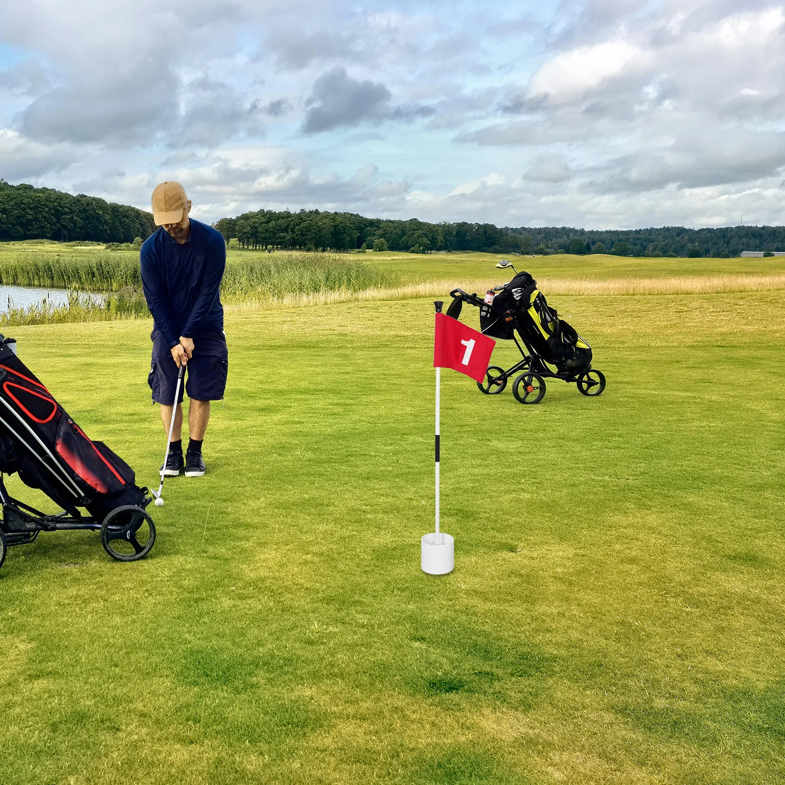 1Set Golf Training Flag Kit High Grade Fiberglass Pole Removable Golfing Target Flag for Practice Golf Course Training Supplies
1Set Golf Training Flag Kit High Grade Fiberglass Pole Removable Golfing Target Flag for Practice Golf Course Training Supplies