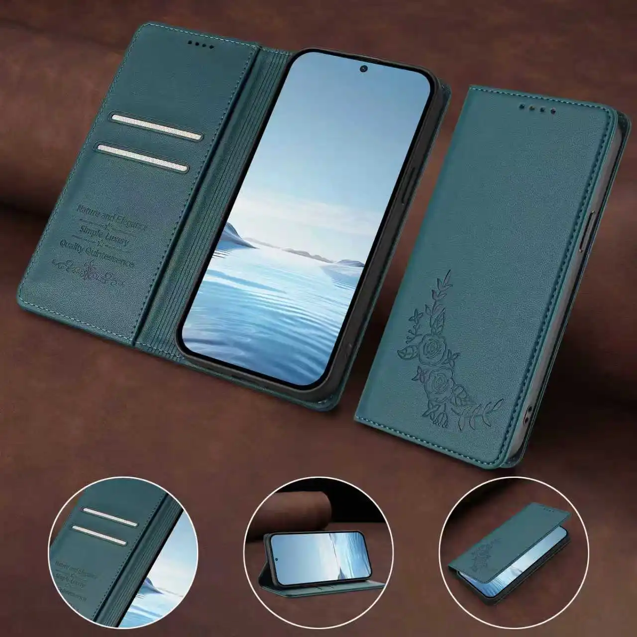 Lotus Flowers Leather Flip Case For OPPO Realme 12X 12 Pro Plus 11 11X 10 9 9i Magnetic Closure 2 Cards Anti Drop Wallet Coque
Lotus Flowers Leather Flip Case For OPPO Realme 12X 12 Pro Plus 11 11X 10 9 9i Magnetic Closure 2 Cards Anti Drop Wallet Coque