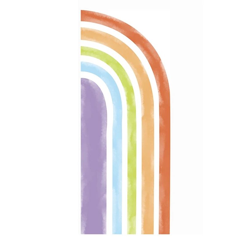 Large Nordic Modern Self-Adhesive Mural Wallpaper For Kids Room Minimalist Rainbow Children's Room Background Wall Paper
Large Nordic Modern Self-Adhesive Mural Wallpaper For Kids Room Minimalist Rainbow Children's Room Background Wall Paper