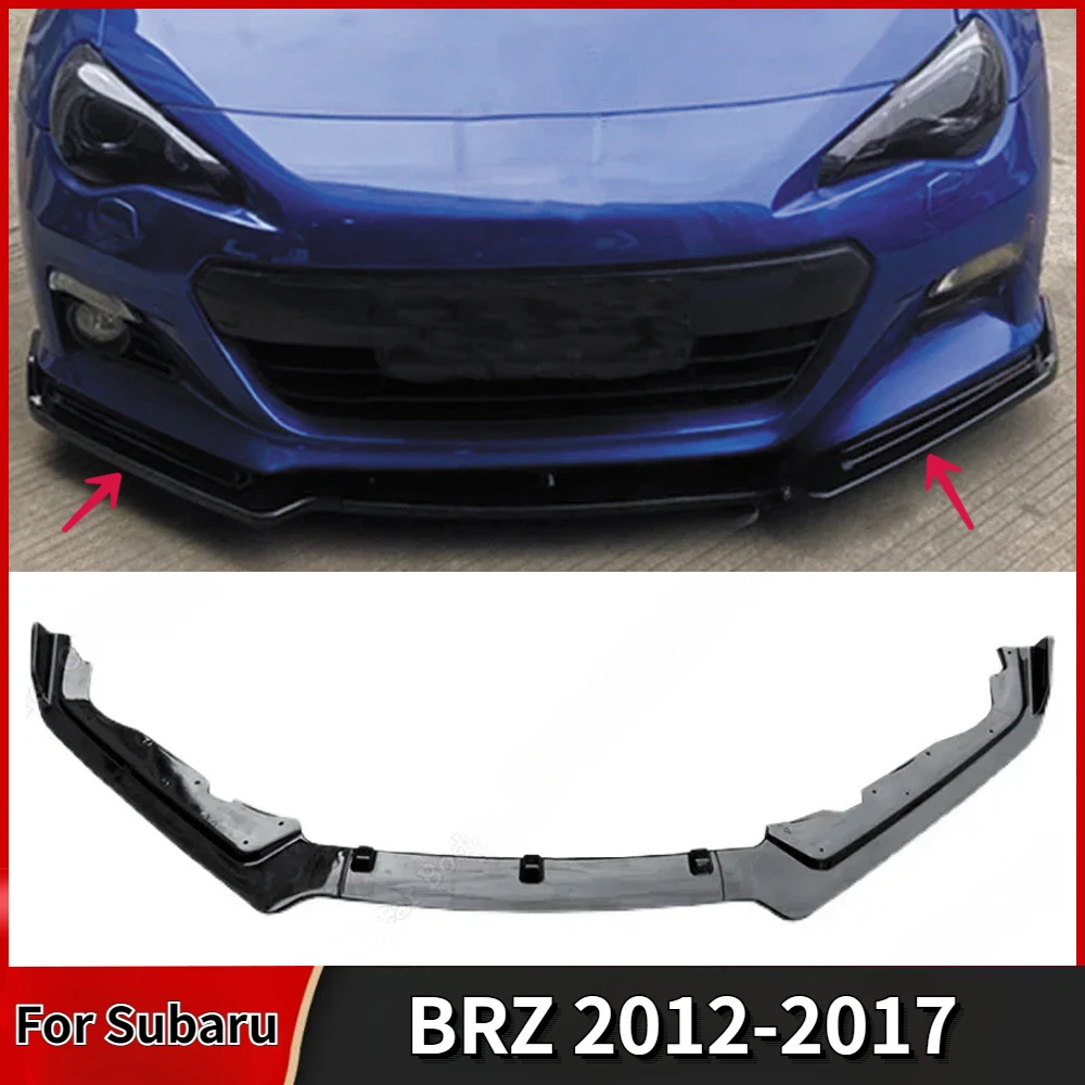Front Bumper Lip for Subaru BRZ 2012-2017 Pre-Facelift ABS Spoiler Splitter Diffuser Cover Guard Retrofit Body Kits Gloss Black
Front Bumper Lip for Subaru BRZ 2012-2017 Pre-Facelift ABS Spoiler Splitter Diffuser Cover Guard Retrofit Body Kits Gloss Black