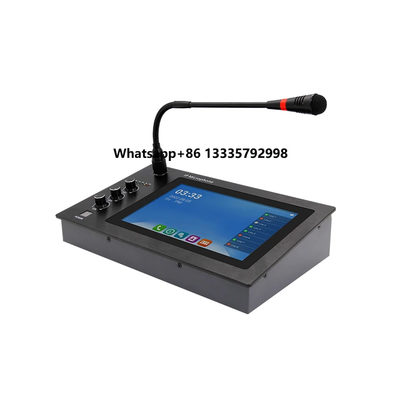 Tonmind SIP-M20 IP Paging Microphone WiFi Microphone IP Audio Solution Audio Sound Equipment
Tonmind SIP-M20 IP Paging Microphone WiFi Microphone IP Audio Solution Audio Sound Equipment