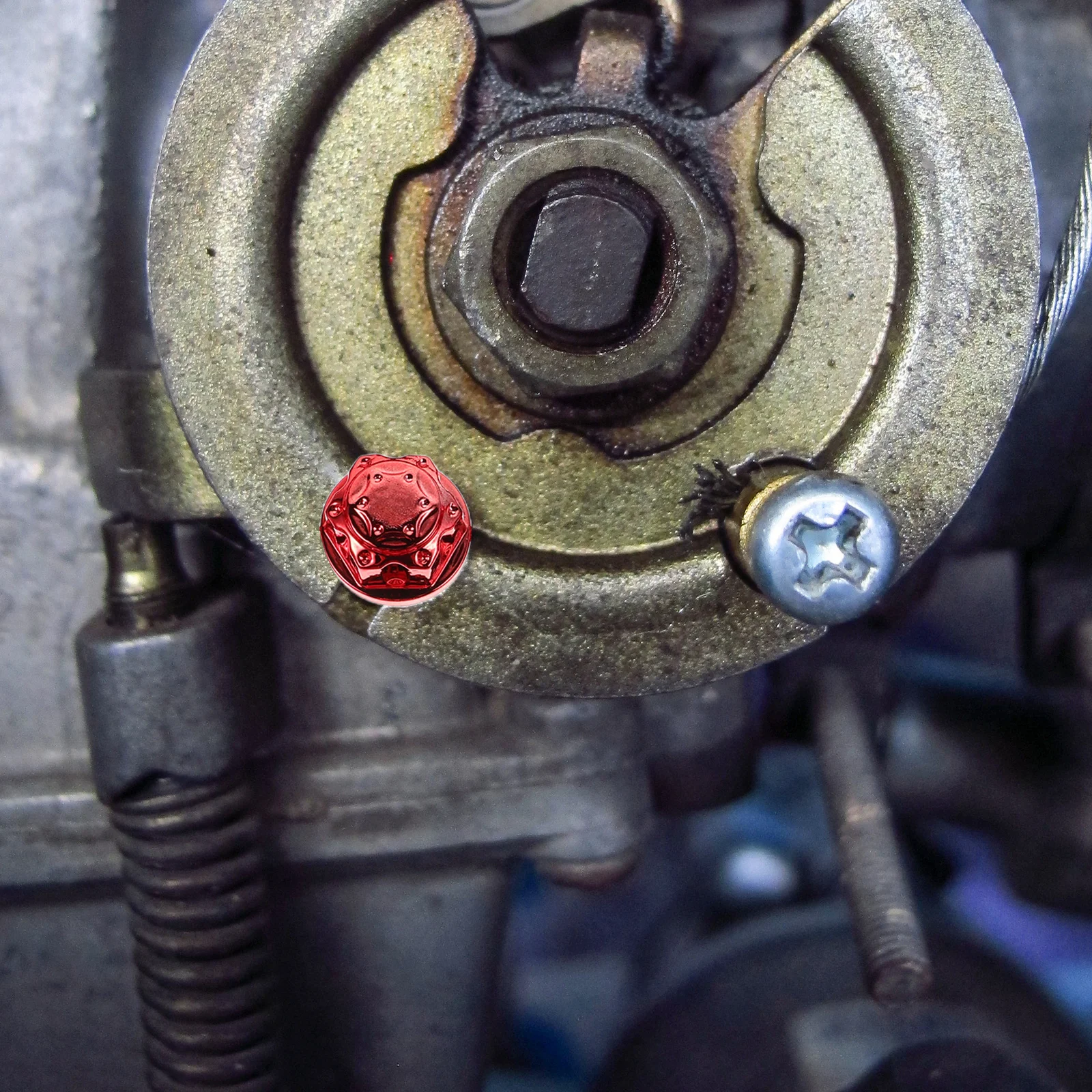 1Set Motorcycle Engine Bolt Caps Decorative Screw Covers Motorbike Engine Screw Cap Hardware Fairing Bolt Kit Accessories 
1Set Motorcycle Engine Bolt Caps Decorative Screw Covers Motorbike Engine Screw Cap Hardware Fairing Bolt Kit Accessories