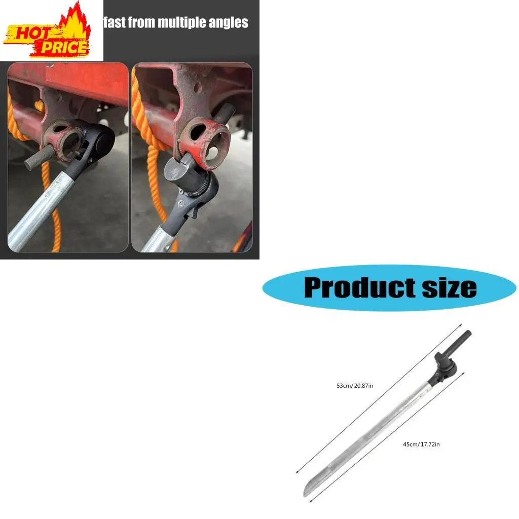 Truck Steel Cable Tightener Tool Truck Rope Tensioner Long Handle Wrench Ratchet Wrench Nonslip
Truck Steel Cable Tightener Tool Truck Rope Tensioner Long Handle Wrench Ratchet Wrench Nonslip