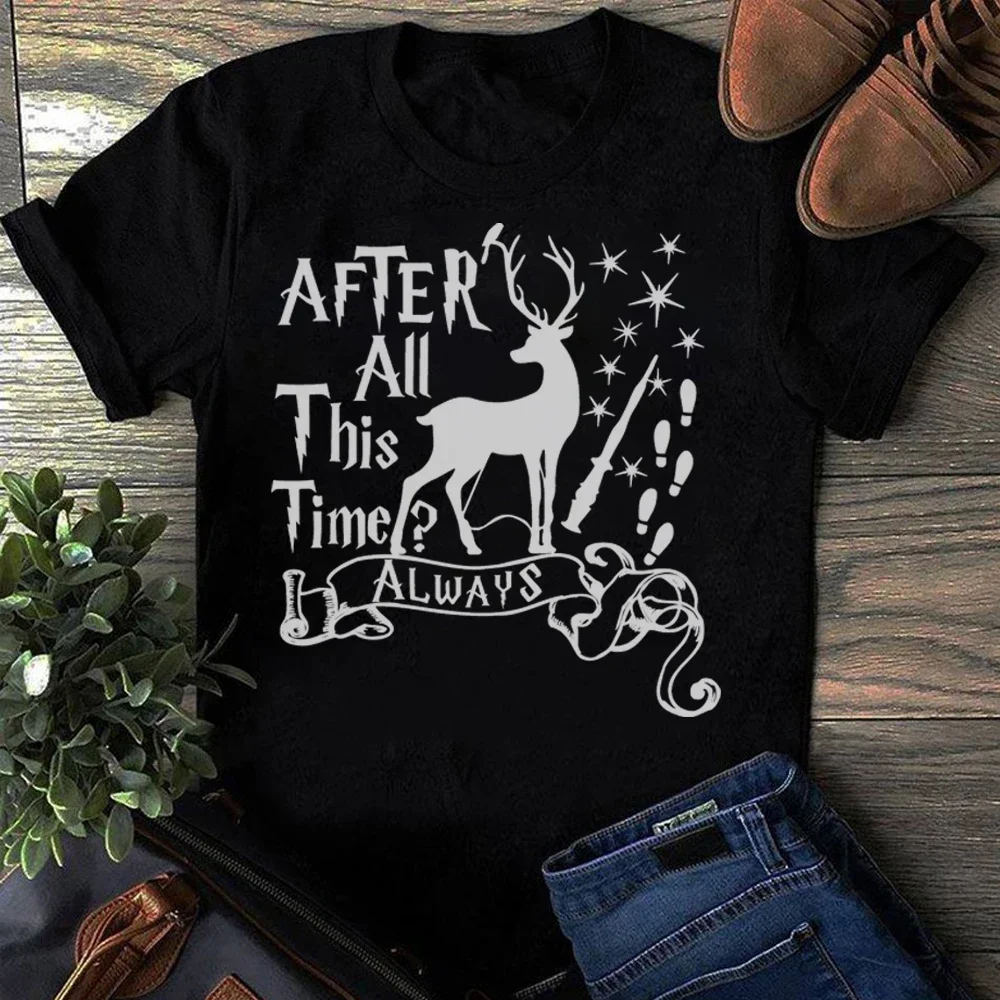 After All This Time Always T Shirt Women Printed Funny Graphic Tees Shirt Short Sleeve Deer Aesthetic Fashion Tops for Women
After All This Time Always T Shirt Women Printed Funny Graphic Tees Shirt Short Sleeve Deer Aesthetic Fashion Tops for Women