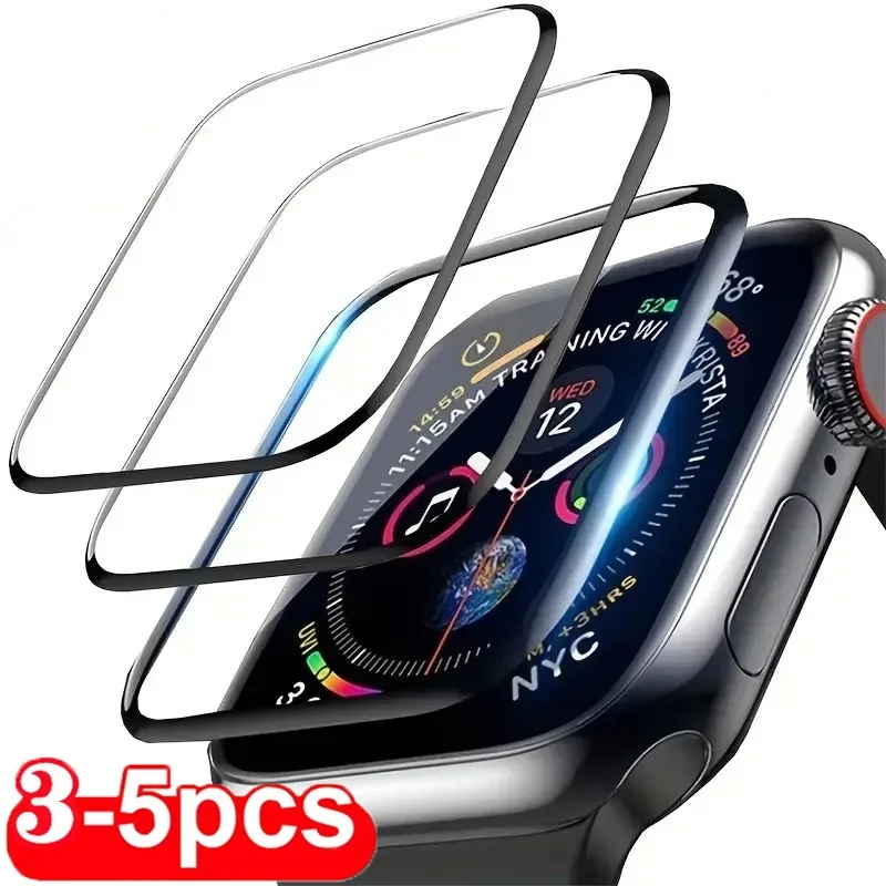 Protective Film For Apple Watch Series 9 8 7 SE 45mm 41mm 44mm 40mm 42mm 38mm Watch Ultra 1 2 3 49mm 9D Curved Screen Protector
Protective Film For Apple Watch Series 9 8 7 SE 45mm 41mm 44mm 40mm 42mm 38mm Watch Ultra 1 2 3 49mm 9D Curved Screen Protector