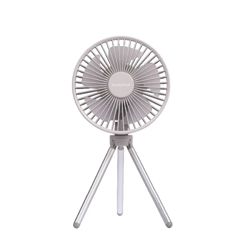 Outdoor Camping Tripod Fan, Multi-function Ambient Light, Portable Rechargeable Ceiling Fan
Outdoor Camping Tripod Fan, Multi-function Ambient Light, Portable Rechargeable Ceiling Fan