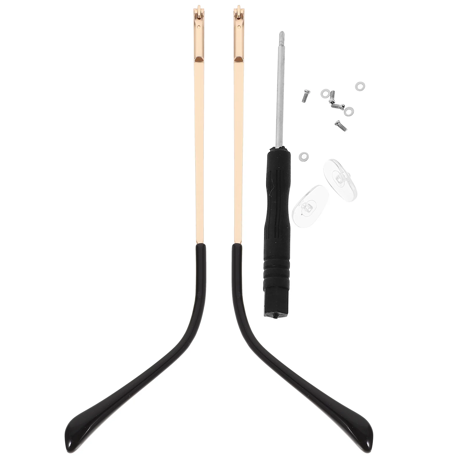 1 Pair Metal Glasses Arm Replacement Spring Hinge Temple For Sunglasses Eyeglasses Repair Durable Universal Fit Eyeglass 
1 Pair Metal Glasses Arm Replacement Spring Hinge Temple For Sunglasses Eyeglasses Repair Durable Universal Fit Eyeglass