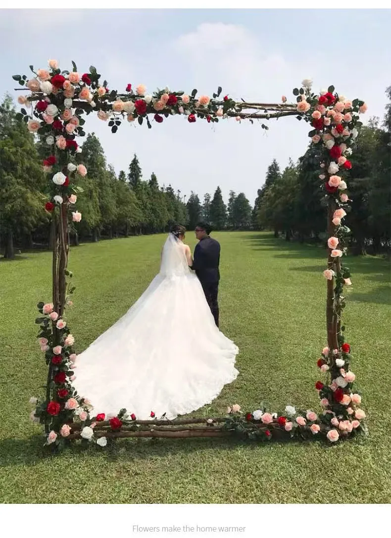 New 1.8M Artificial Rose Vine Wedding Rattan Handmade Retro Style Artificial Flower Rattan For Decorate Wedding Office Bedroom
New 1.8M Artificial Rose Vine Wedding Rattan Handmade Retro Style Artificial Flower Rattan For Decorate Wedding Office Bedroom