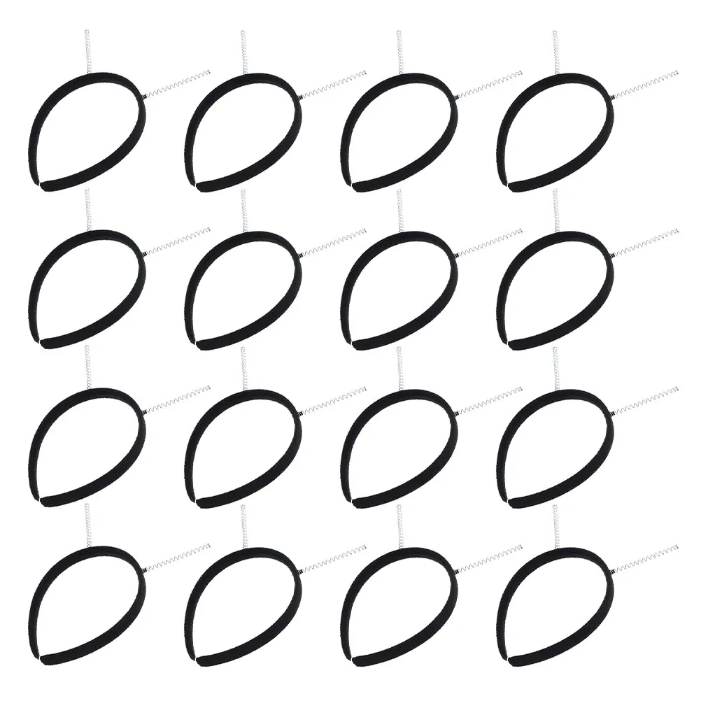 20Pcs Classic Black Spring Headband DIY Hair Accessories Pack Comfortable Non-Slip Hairband for Parties Weddings
20Pcs Classic Black Spring Headband DIY Hair Accessories Pack Comfortable Non-Slip Hairband for Parties Weddings