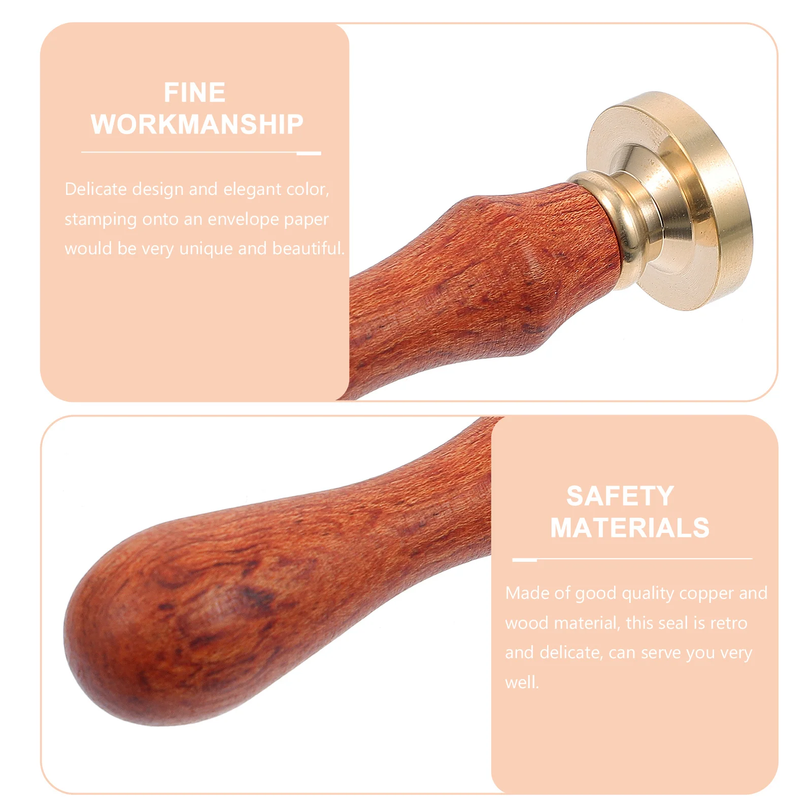 1Pcs High Quality Copper Wood Seal Stamp Retro Invitations Wax Seal Letter Pattern Stamp Retro Style Stamps
1Pcs High Quality Copper Wood Seal Stamp Retro Invitations Wax Seal Letter Pattern Stamp Retro Style Stamps