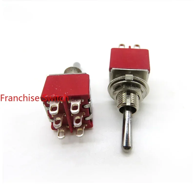 10PCS 6-pin 2-speed Toggle Rocker Switch T8011 T80-T Button
10PCS 6-pin 2-speed Toggle Rocker Switch T8011 T80-T Button
