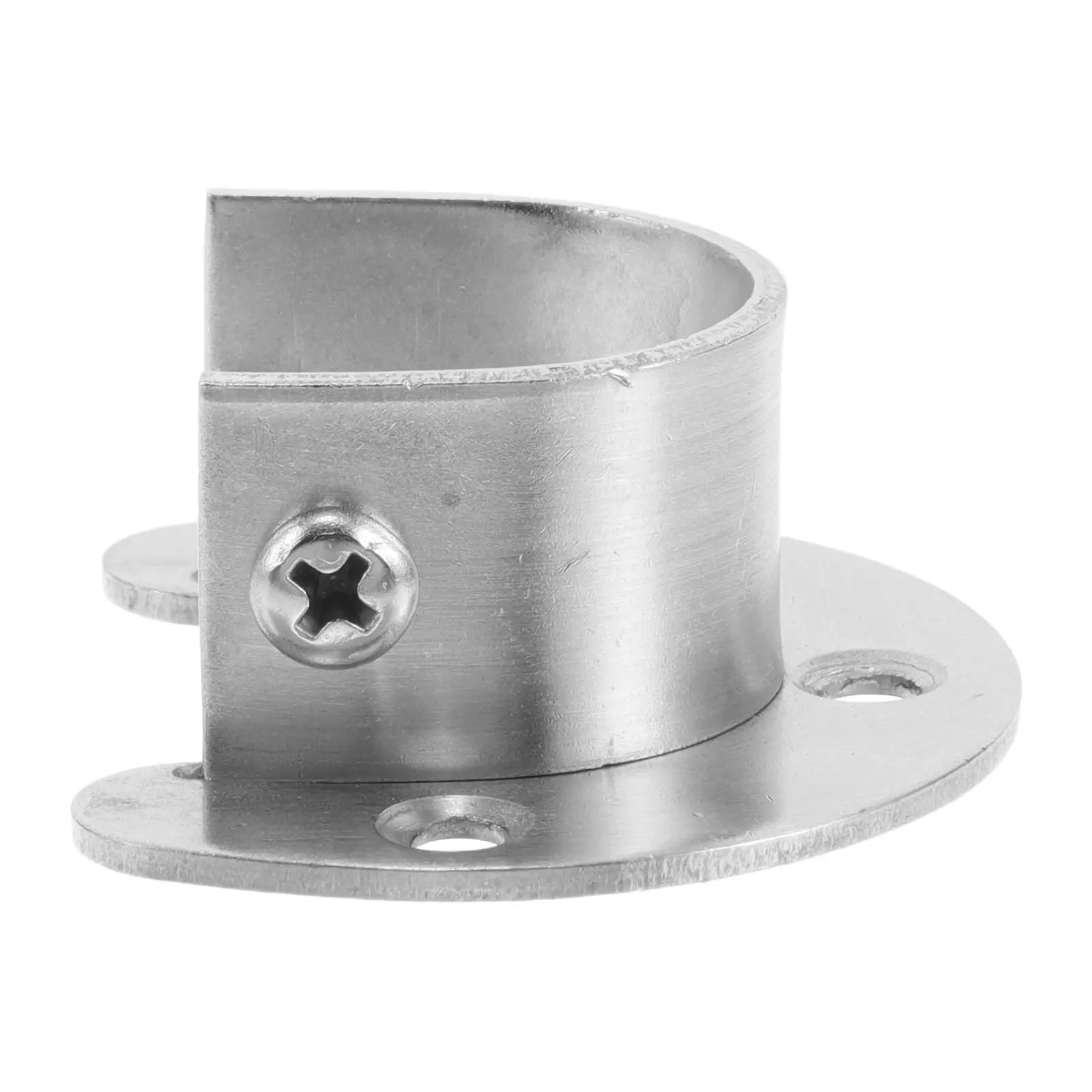Stainless Steel Flange Seat Durable Round Tube Closet Holder Shower Pole Bracket Spacesaving Craftsmanship Wooden Closet Rod
Stainless Steel Flange Seat Durable Round Tube Closet Holder Shower Pole Bracket Spacesaving Craftsmanship Wooden Closet Rod