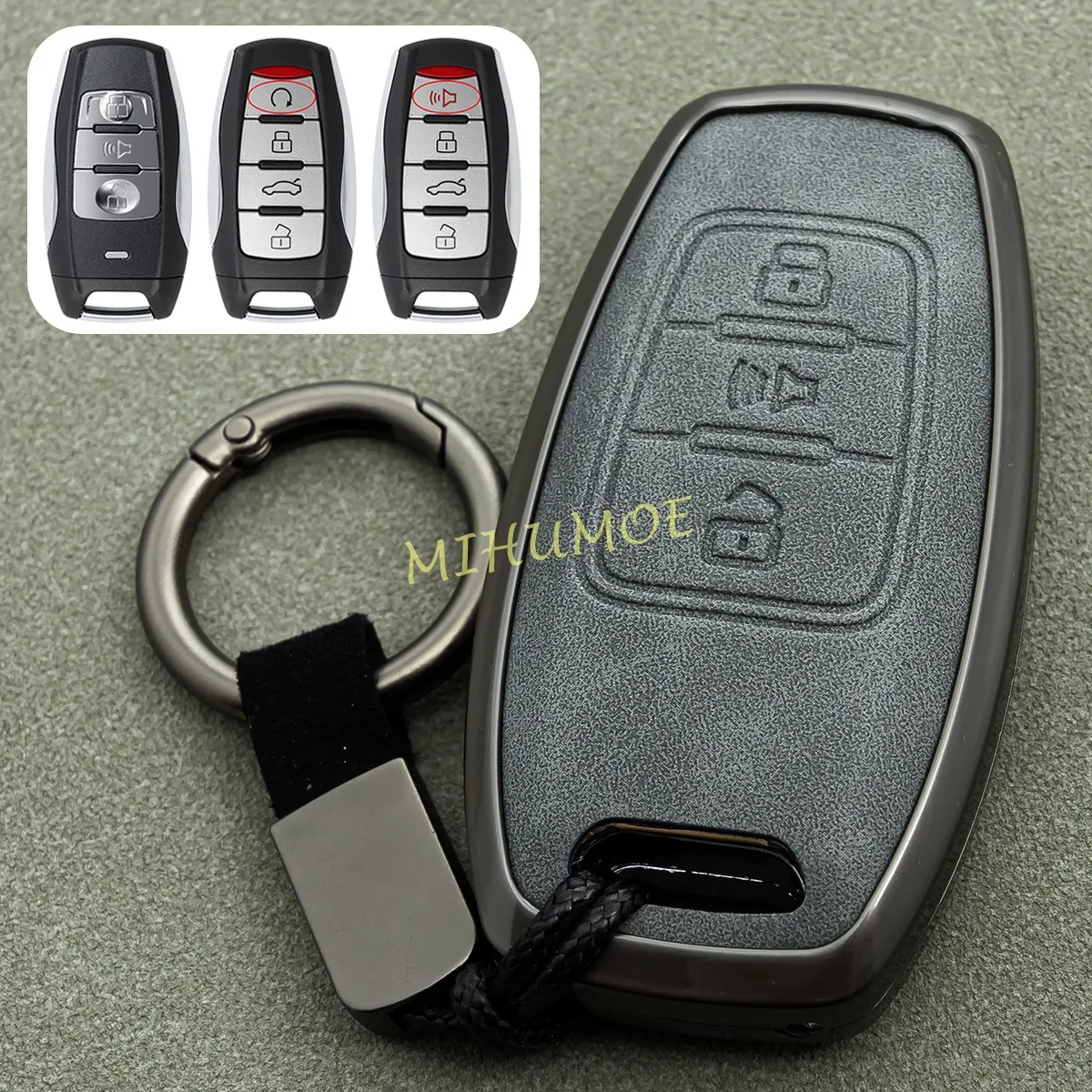 Для Haval Jolion Dargo H2s H4 H6 H7 H9 F5 F7 F7X металлический кожаный автомобильный брелок для ключей, чехол для ключей, аксессуары
Для Haval Jolion Dargo H2s H4 H6 H7 H9 F5 F7 F7X металлический кожаный автомобильный брелок для ключей, чехол для ключей, аксессуары